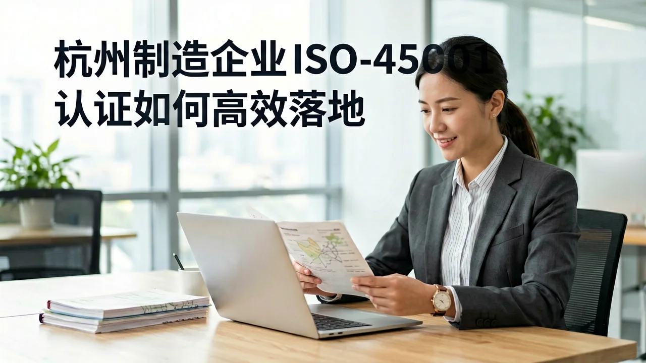 杭州制造企业ISO45001认证如何高效落地